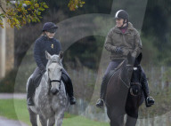 Andrew beim Ausritt druch den Park von Schloss Windsor