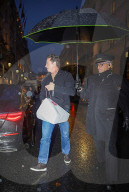 Hugh Jackman Arrives At His Hotel In Paris - 24 Nov 2025