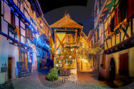 Illustration - Christmas in Alsace