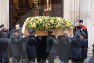The Funeral Of The Italian Singer Ornella Vanoni In Milan