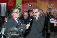 Newly Elected Puglia President Antonio Decaro Interviewed At Campaign HQ