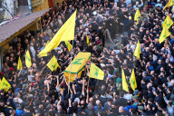 Beirut Hezbollah Chief Funeral