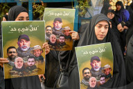 Beirut Hezbollah Chief Funeral