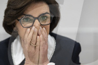 Visit By Rachida Dati And Aurore Berge At Central Police Station - Paris