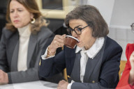 Visit By Rachida Dati And Aurore Berge At Central Police Station - Paris