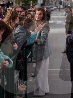 The Queen Attends The Tribute To Filmmaker Alejandro Amenabar - Tudela