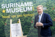 King Willem-Alexander Opens Suriname Museum - Amsterdam