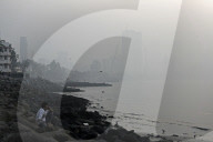 Smog Engulfs The City Of Mumbai 