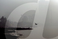 Smog Engulfs The City Of Mumbai 