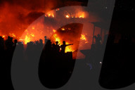 Fire In A Slum In Bangladesh