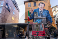 Extinction Rebellion XR Symbolically Blocked Access To The Turin Headquarters Of Public Television RAI 