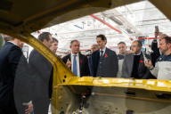 Presentation Of The New Fiat 500 Hybrid In Mirafiori, Turin