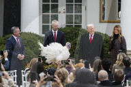 Trump pardons Thanksgiving turkey at the White House