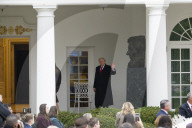 Trump pardons Thanksgiving turkey at the White House