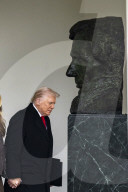 Trump pardons Thanksgiving turkey at the White House