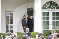 Trump pardons Thanksgiving turkey at the White House