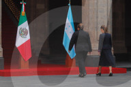 Honduran President Xiomara Castro Wecoming Ceremony In Mexico City