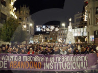 25N: Protests Against Gender Violence In Madrid