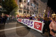 International Day For The Elimination Of Violence Against Women In Madrid