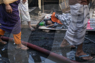 Fire At Korail Slum In Dhaka