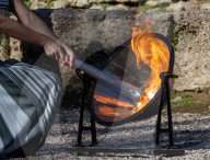 Milan-Cortina 2026 Flame Lighting Ceremony - Greece