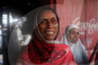 Fire Breaks Out In Dhaka Slum