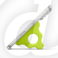 iPhone grip and stand for disabled