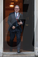 Prime Minister Kier Starmer Leaving For PMQs