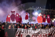 March On The International Day For The Elimination Of Violence Against Women In Turin 