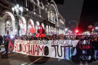 March On The International Day For The Elimination Of Violence Against Women In Turin 
