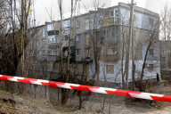 Damage from Russian Drone Attack - Dnipro