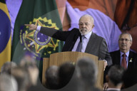 The President Of Brazil, Luiz Inácio Lula Da Silva, And The Minister Sign The Income Tax Exemption In Brazil.