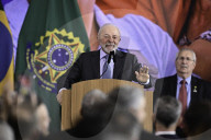 The President Of Brazil, Luiz Inácio Lula Da Silva, And The Minister Sign The Income Tax Exemption In Brazil.