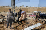 Shops Demolished in West Bank