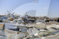 Shops Demolished in West Bank