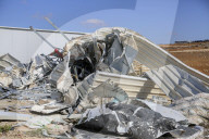 Shops Demolished in West Bank