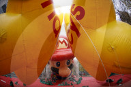 Traditional Balloon Inflation- Macy‚Äôs Parade - New York