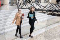 Council Of Ministers Of The French Government At The ElysÃ©e Palace, In Paris