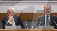 King and Steinmeier Attend 11th German-Spanish Forum - Madrid