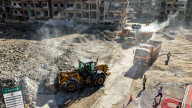 Start Of Debris Removal And Recycling Projects In Syria