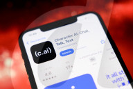 Photo Illustration Of The Character AI Chatbot