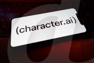 Photo Illustration Of The Character AI Chatbot