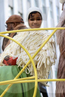Teyana Taylor attend's the ''99th Annual Macy's Thanksgiving Day Parade'', New York