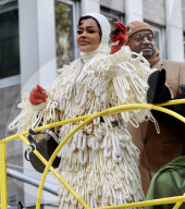 Teyana Taylor attend's the ''99th Annual Macy's Thanksgiving Day Parade'', New York
