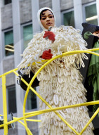Teyana Taylor attend's the ''99th Annual Macy's Thanksgiving Day Parade'', New York