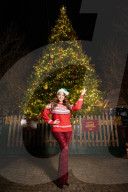 Asda Light Up Liscard Christmas Tree