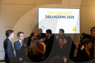 Award ceremony for the Prix Goncourt des Lyceens - Paris