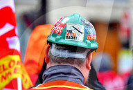 Demonstration of The CGT for The Nationalization of Arcelor Mittal - Paris