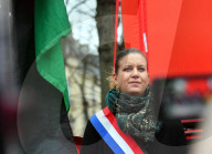 Demonstration of The CGT for The Nationalization of Arcelor Mittal - Paris