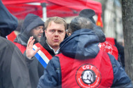 Demonstration of The CGT for The Nationalization of Arcelor Mittal - Paris